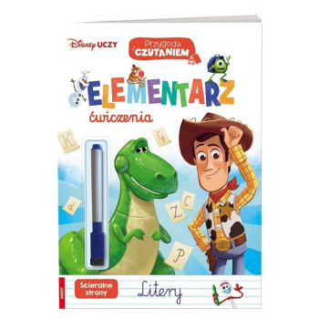 Disney Uczy. Elementarz ćwiczenia. Litery